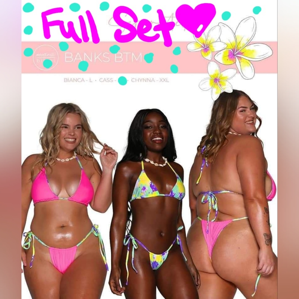 Moana Bikini Set BOUNCIN' TOP - LARGE & BANKS BTM - LARGE